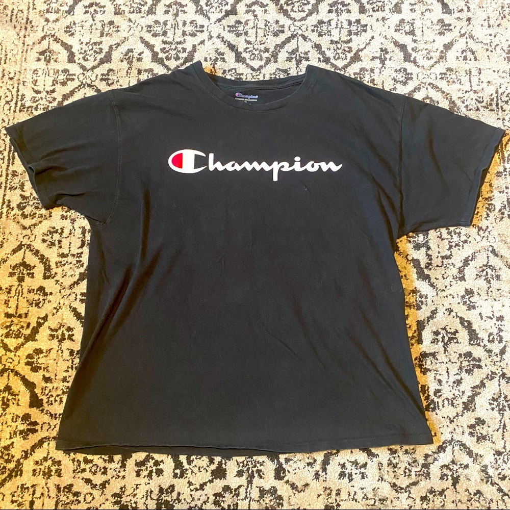Black Champion Tee XL